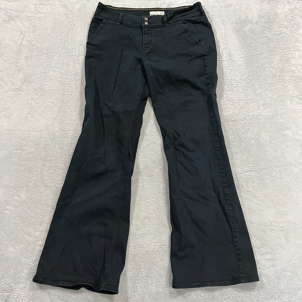 Vintage Old Navy Jeans 12 Long Denim Low Rise Stretch Flare Grunge Y2K Western